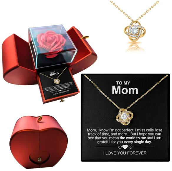 Fashion Hollowed Out Light Luxury Necklace - One Red Hill